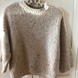 Mango marled sweater size M